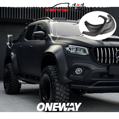 Mercedes X Class Çamurluk jumbo Dodik Oneway